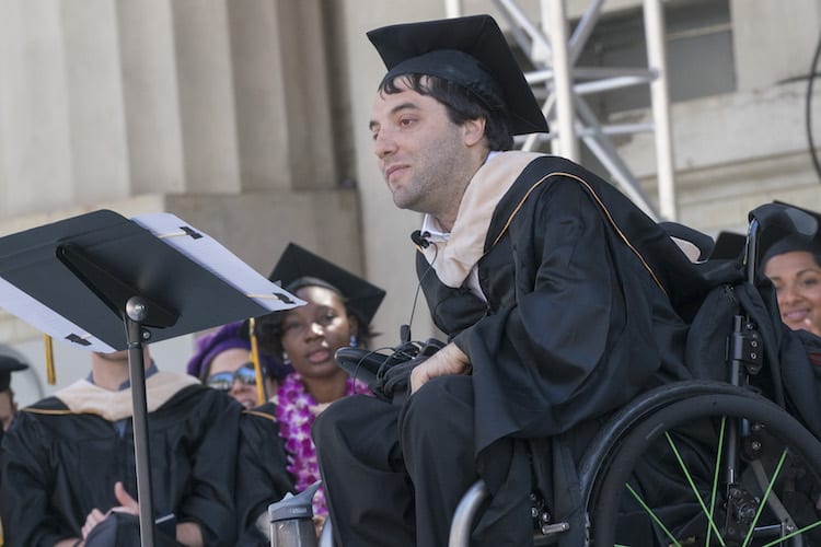Alvaro Silberstein, MBA 17, was confined to a wheelchair as a teenager. He left his support system in Chile to pursue an MBA at Haas.