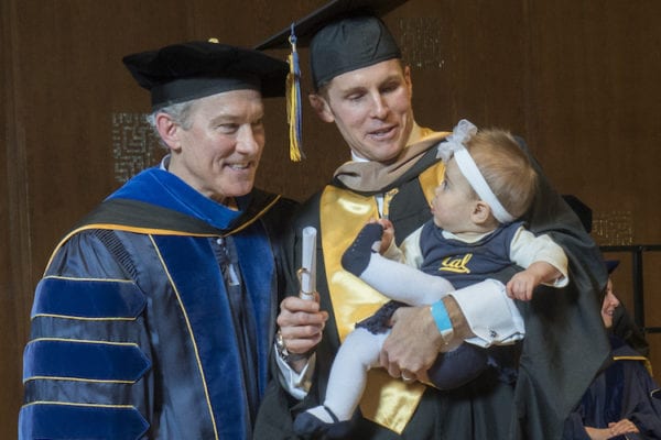 Families celebrate as Berkeley MBA for Executives toss caps
