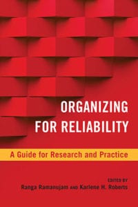 Organizing for Reliability book cover