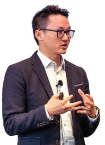 Ian Lee, MBA 10, was the catalyst for a wildly successful interdisciplinary blockchain class at Berkeley and presented on blockchain to Haas students as part of the Dean's Speaker Series