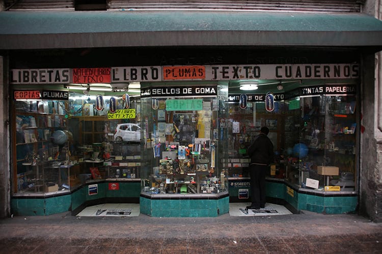 Pen and paper shop in Mexico City_photo by Paul Sableman