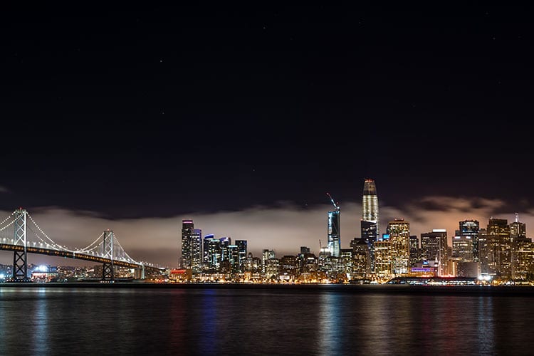 San Francisco skyline: A recession is on the horizon