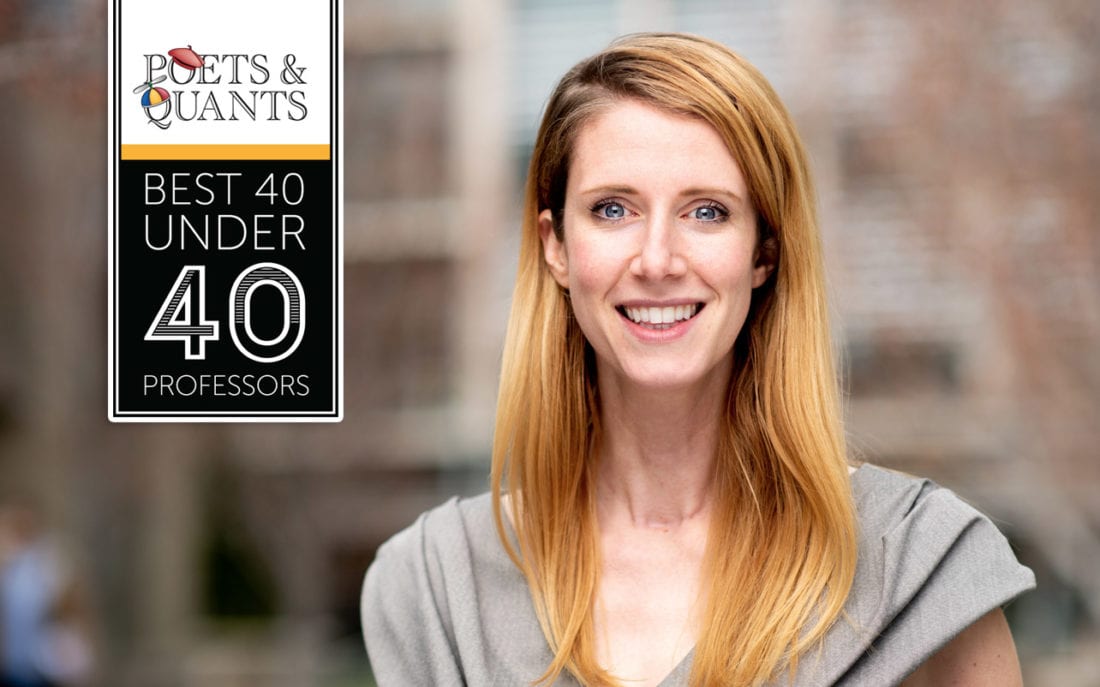 Asst. Prof. Juliana Schroeder listed on Poets & Quants Best 40 Under 40