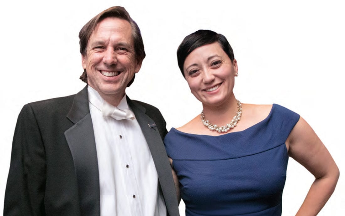 Francesco Rockwood, MBA 93, and Emily Walling, MBA 08