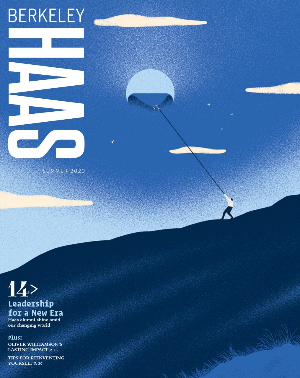 Cover of Berkeley Haas magazine, summer 2020 issue