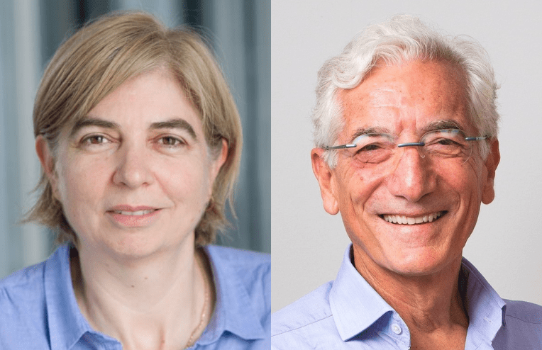 Two portraits: Adair Morse and Sir Ronald Cohen