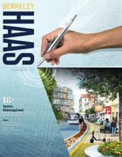 Cover of Fall/Winter 2020 Berkeley Haas magazine