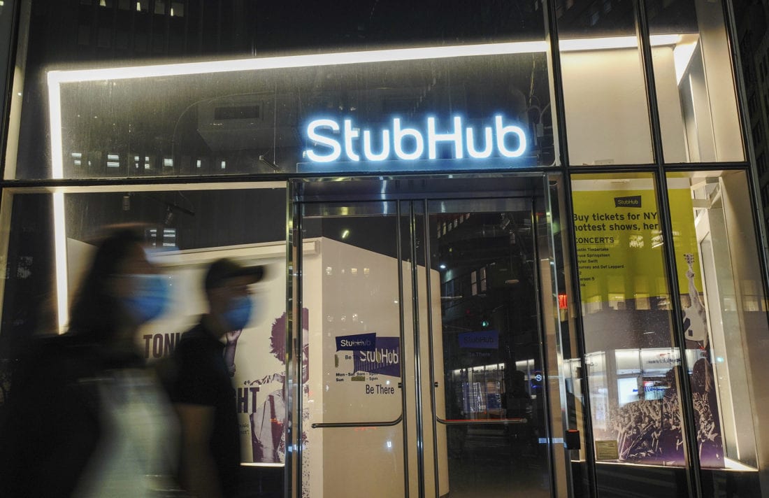 A StubHub office in New York City