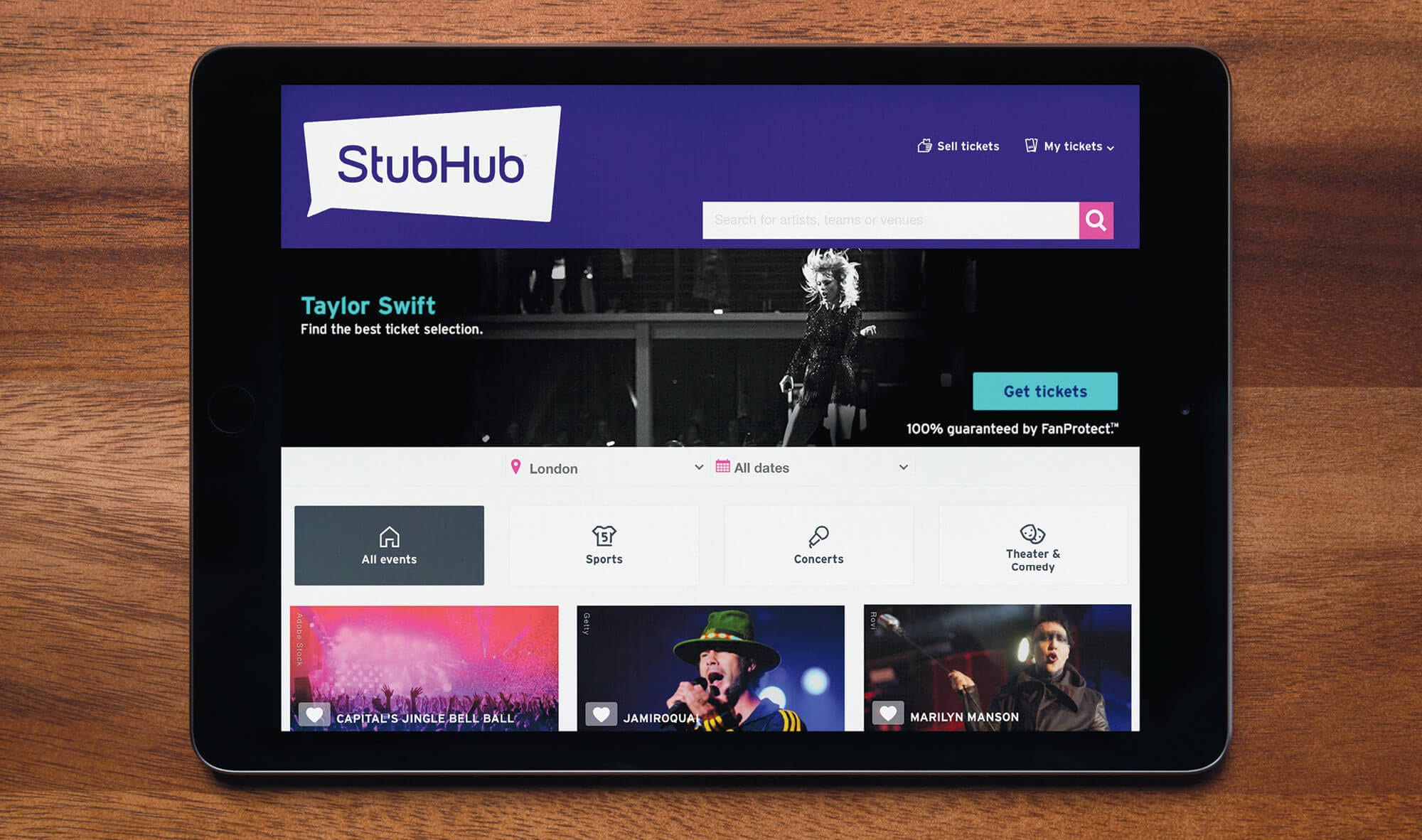 How to Update StubHub App 