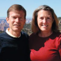 Cynthia Smizer, BS 80, with husband, Chris.