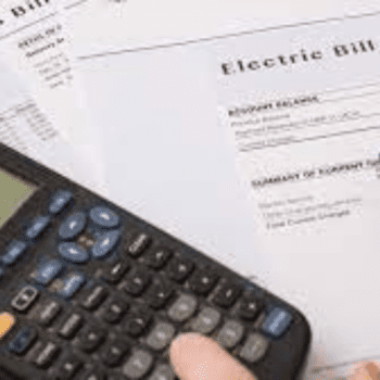 Calculator and electricity bills