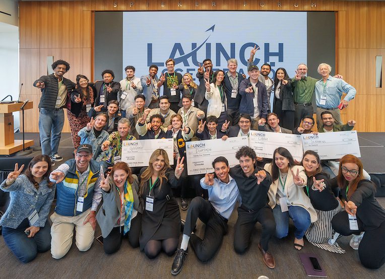 UC LAUNCH Demo Day founders pitch innovative startups
