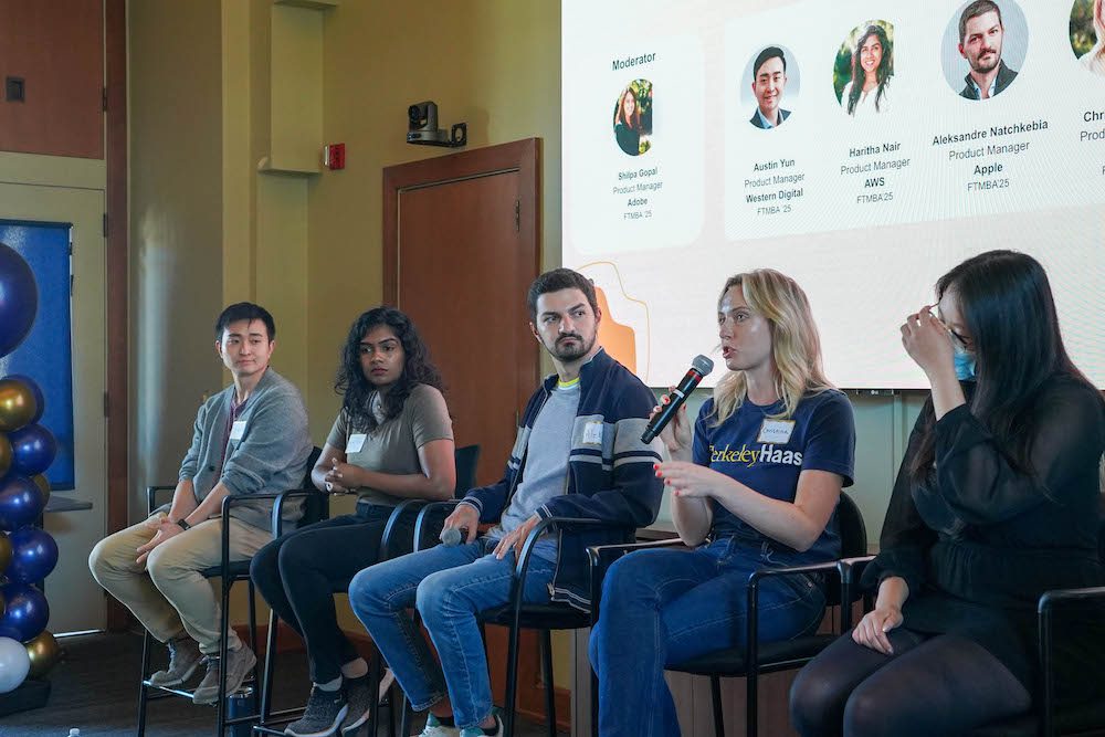 A panel during the recent Product Management Club bootcamp.