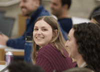 Photo of students in classroom.