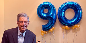 Haas Helps Prof. Alan Cerf Celebrate 90th Birthday